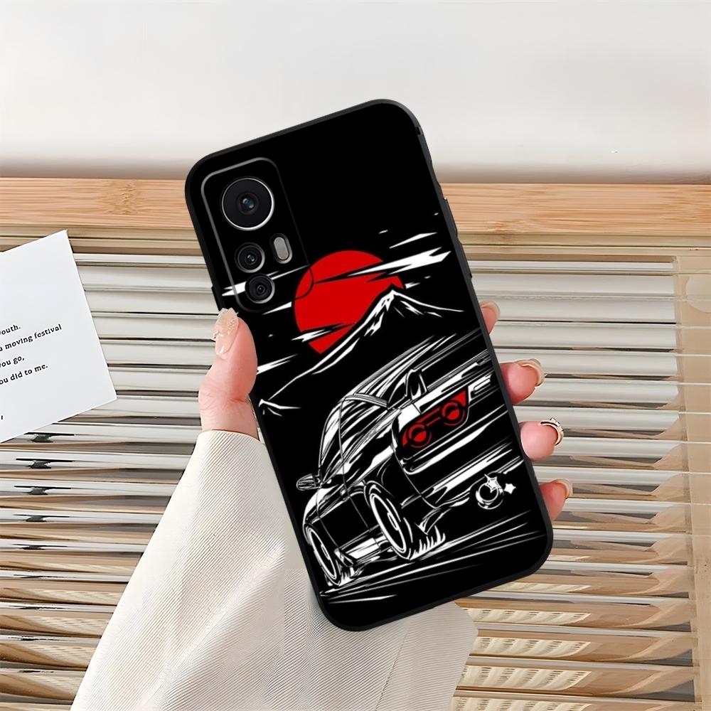 Japan JDM Sports Cars Male Men Phone Case For Xiaomi 15 13 14 10 12 11 Pro POCO F6 X6 X3 F5 X5 Pro Lite Ultra Shell Coque