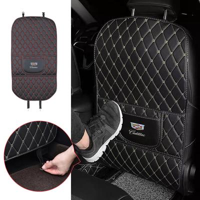 1Pc Car Seat Backrest Anti-kick Pad Anti- Dirt Scratch Mat Auto Accessories For XT5 XT6 ATS XTS SRX XT4 CT5 CT6