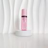 60ml Red Translucent Mousse Dispenser: Cosmetic Brush Foam Bottle for Face Wash and Travel Use