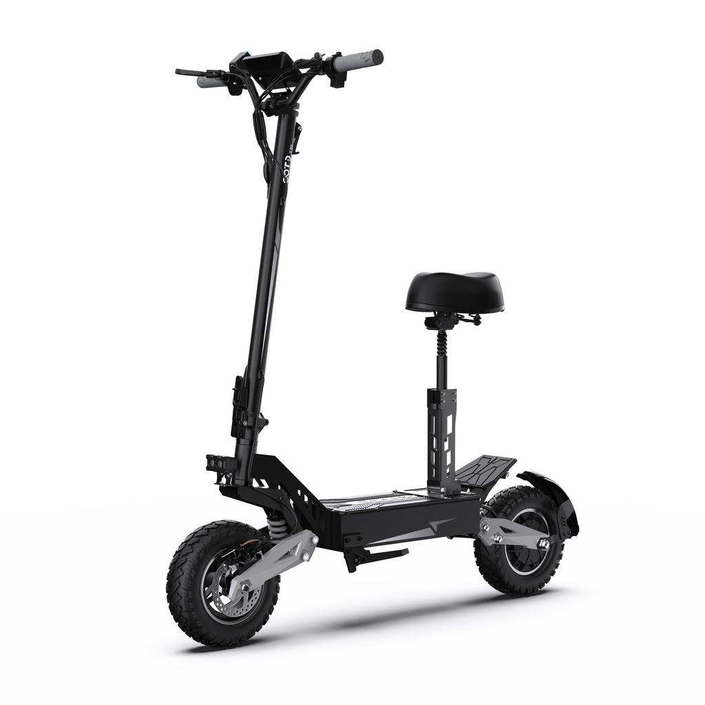 Electric Scooter Foldable OOTD T10 900W Motor Top Speed 50Km/h E-Scooter For Adult 48V 13.5AH Max Range 45Km Load 120Kg