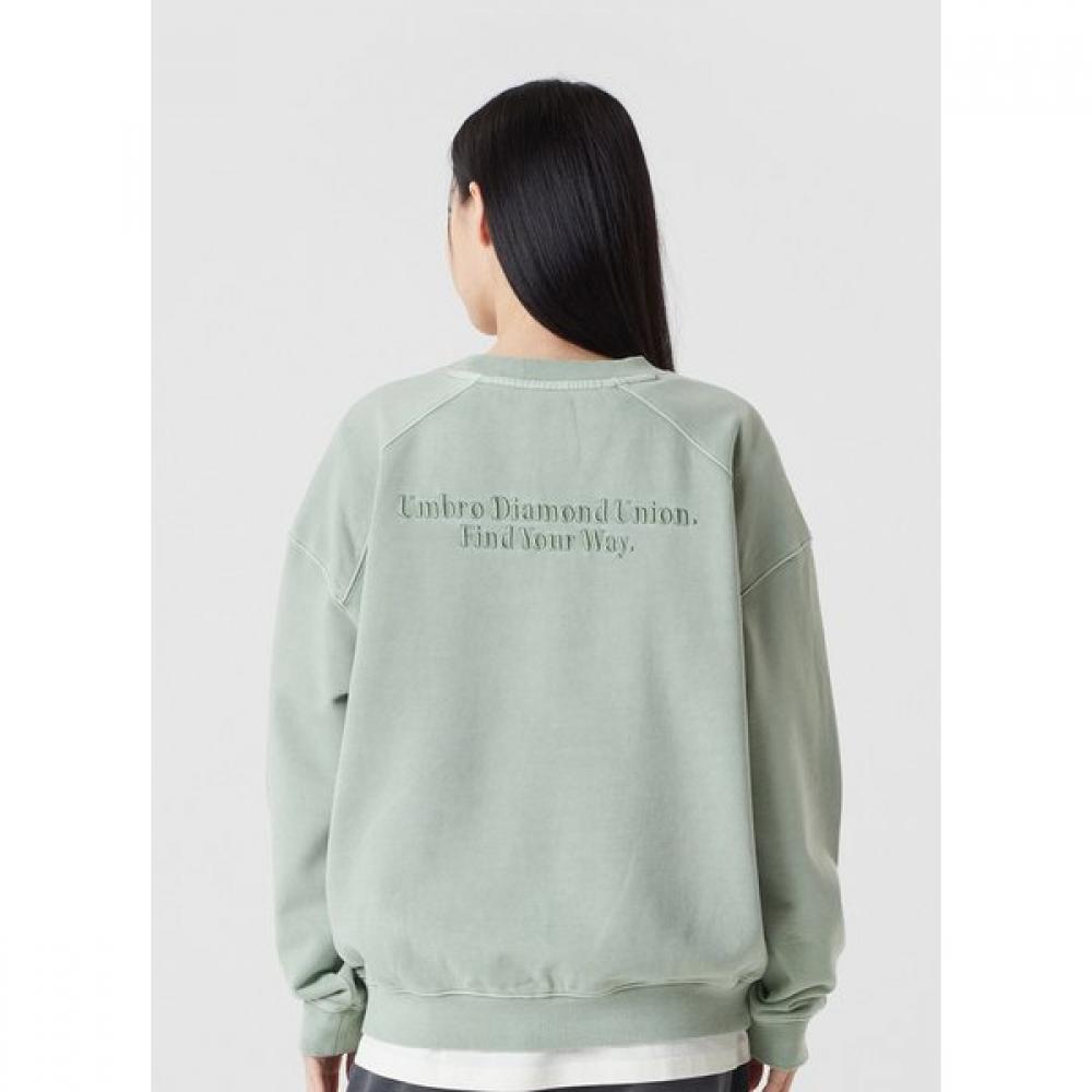 Umbro 25 S S Wayfinder Garment Dye SweatShirt uq121cfS11