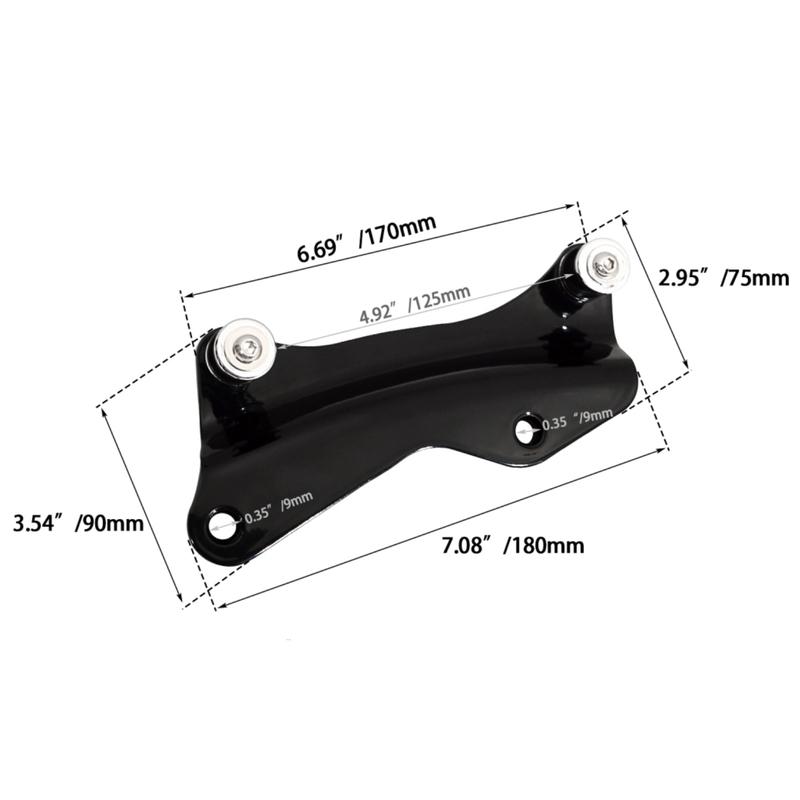 4 Point Docking Hardware Kit Motorcycles Parts Detachable For Harley Touring Road King Street Glide FLHXS FLTRXS FLTRX 2014-UP