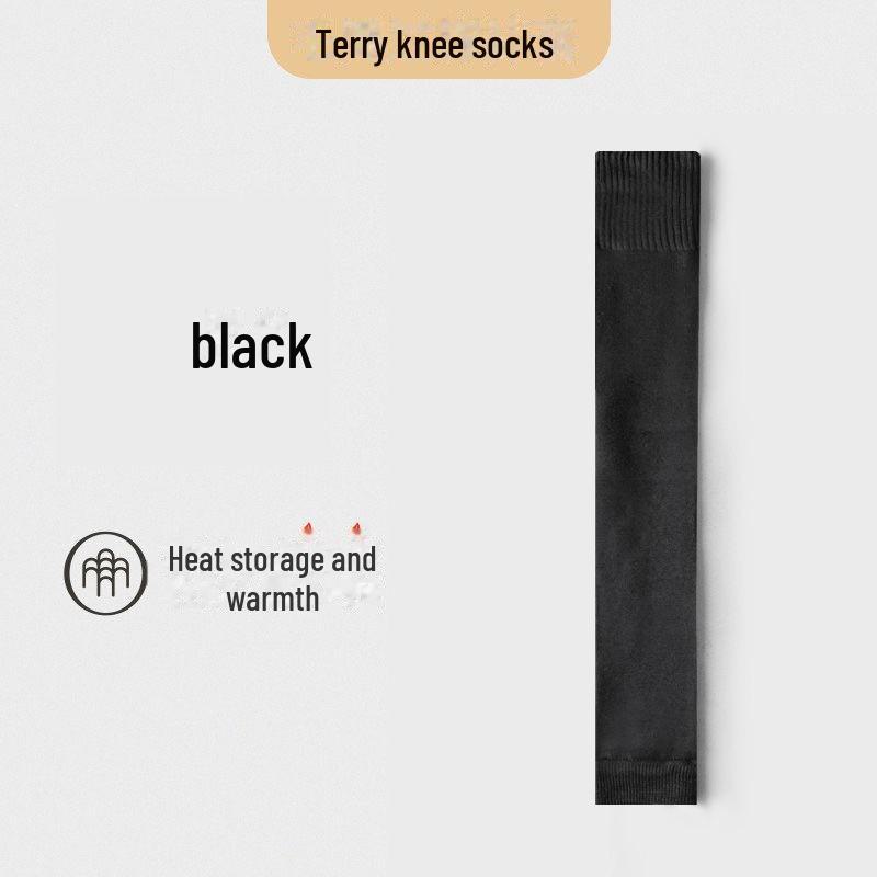 

Женские бархатные толстые наколенники, длинные леггинсы - теплые махровые леггинсы с высокой трубкой One Size 80-140 lbs