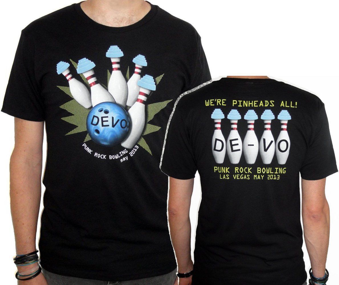 Devo Punk Rock Bowling Double Sided T-Shirt XL