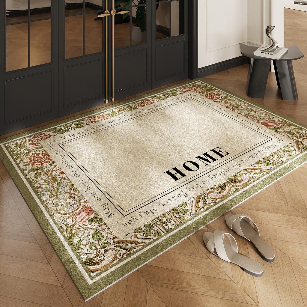Carpet Door Mat Doorstep Non Slip Foot Mat for Home Use Entrance Carpet Anti Fouling Foot Mat