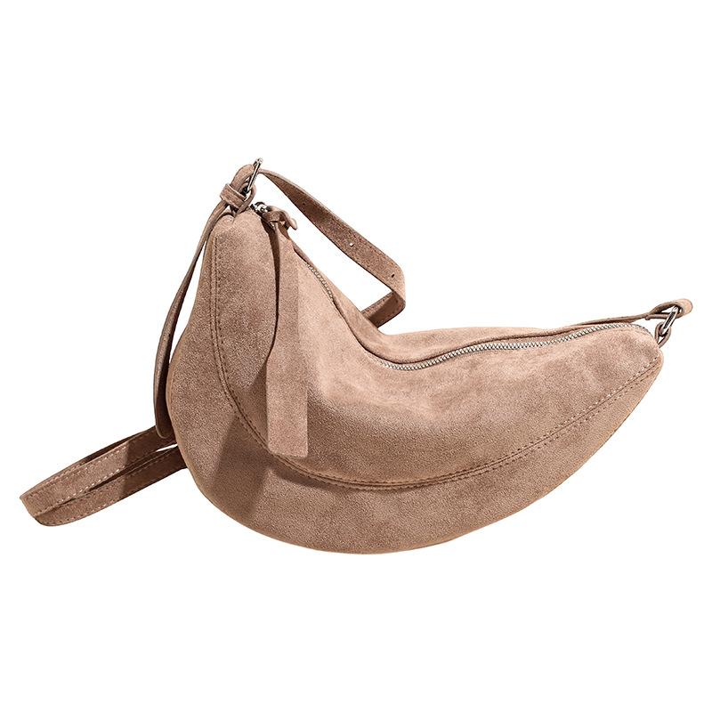 Dumpling Bag Autumn New Niche Design Shoulder Bag Large Capacity Versatile Commuter Messenger Bag