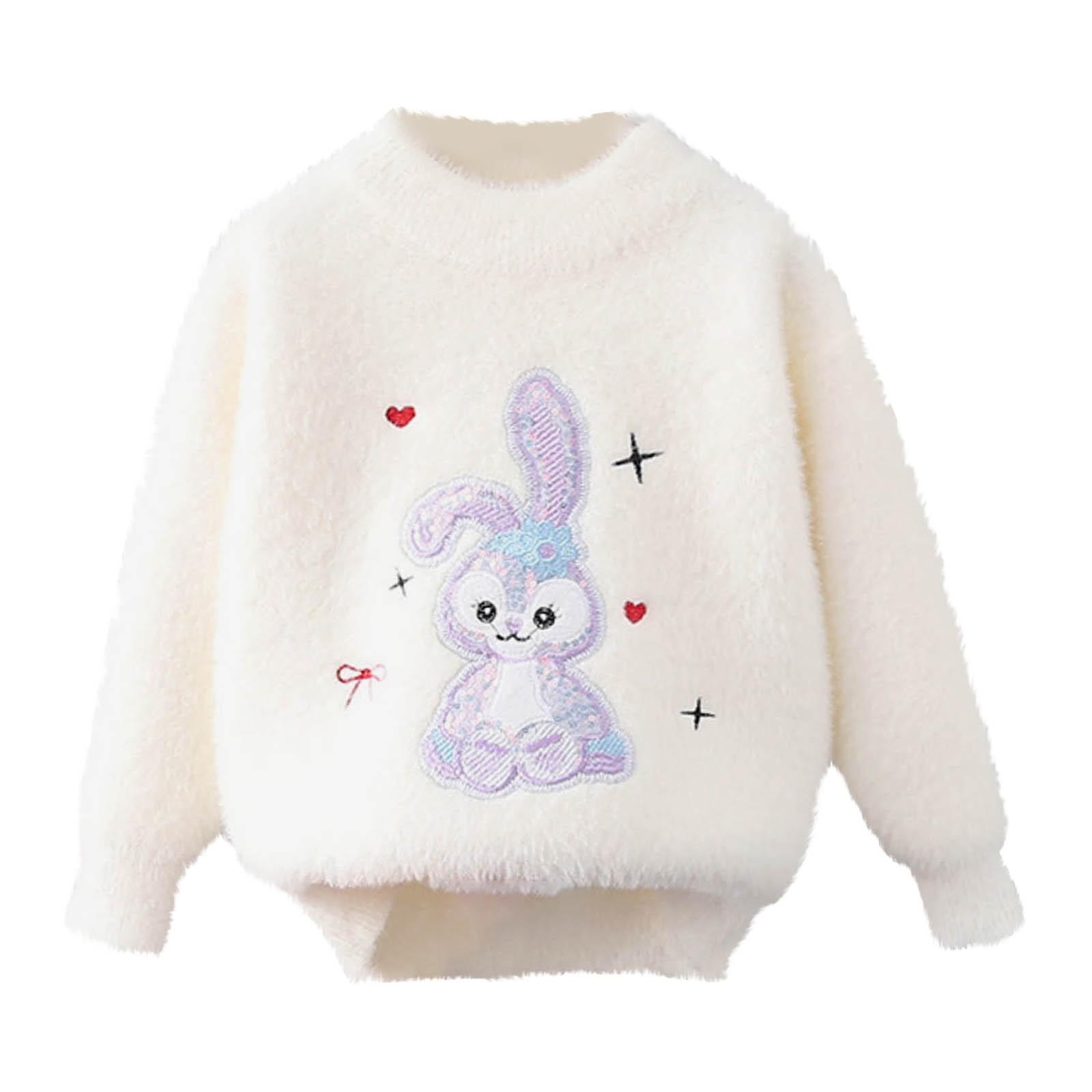 

И зимние детские свитера, пуловеры, топы для девочек, круглый вырез, вязаные топы 130 белый