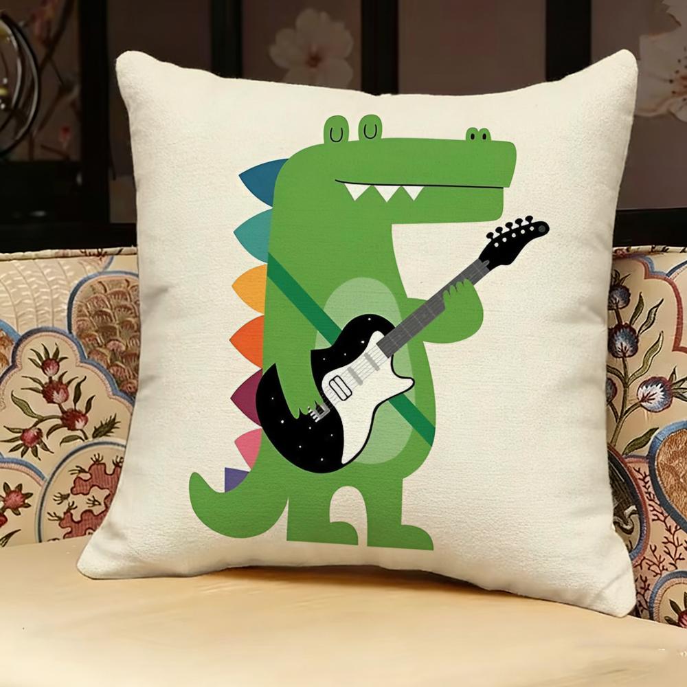 Simple Nordic Modern Anime Pillow Case Pillowcase, Double-Sided Printed, Sofa Cushion, Bedroom Headboard Pillow