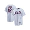 2026 New York Mets Embroidered Baseball Jersey Short Sleeve Cotton Sport Tee Men Fans