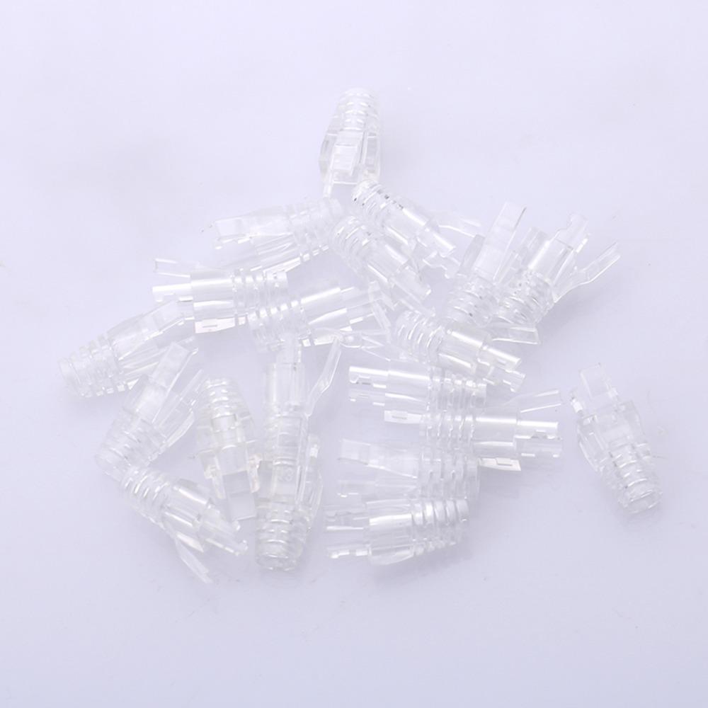 Relief Boots Connector Network Cable Connector RJ45 CAT6 Boots Connector Network Cable Sleeve