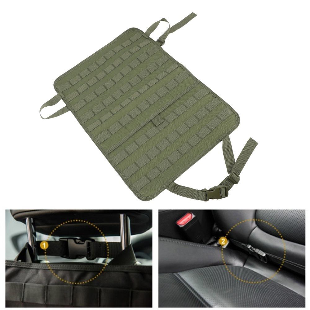 

Multifunctional Car Backseat Organizer Oxford cloth Kids Car Kick Mat For Cars зелений
