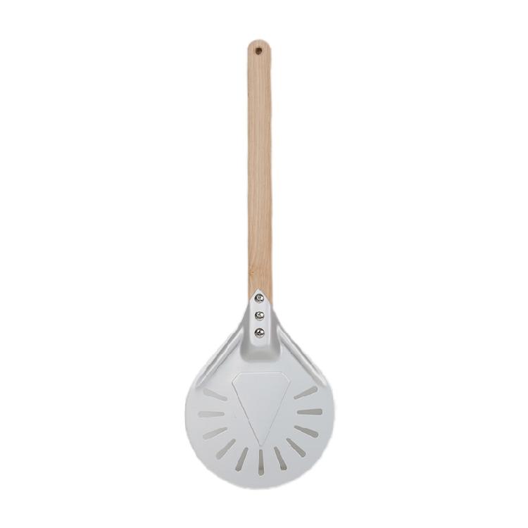 

Perforated Pizza Peel High Quality Material Non-slip Durable Turning Peel Pizza for Homemade Pizza Bread Bakers Kitchen 7 inch