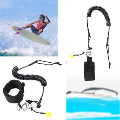 Surfboard Foot Rope Quick Release Surf Board Coiled Leash Stand Up Paddle Board Leash for Surfboard Stand Up Paddle Board