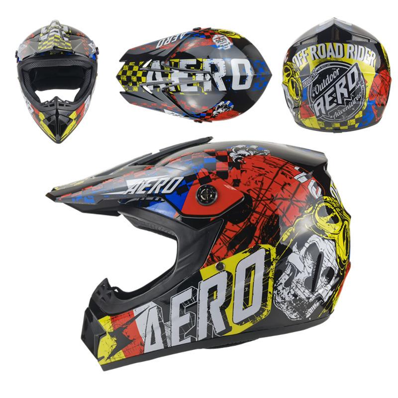 Reithelm ATV-Helm Mountainbike Downhill Support Teen Karthelm