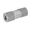 304 Stainless Steel Hex Split Check Valve High Temperature&Pressure Endurance(1 8in BSPP)
