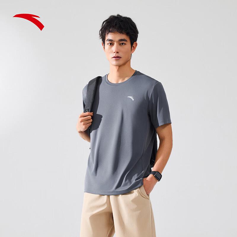 

Anta Men s Quick-Dry Breathable Running T-Shirt