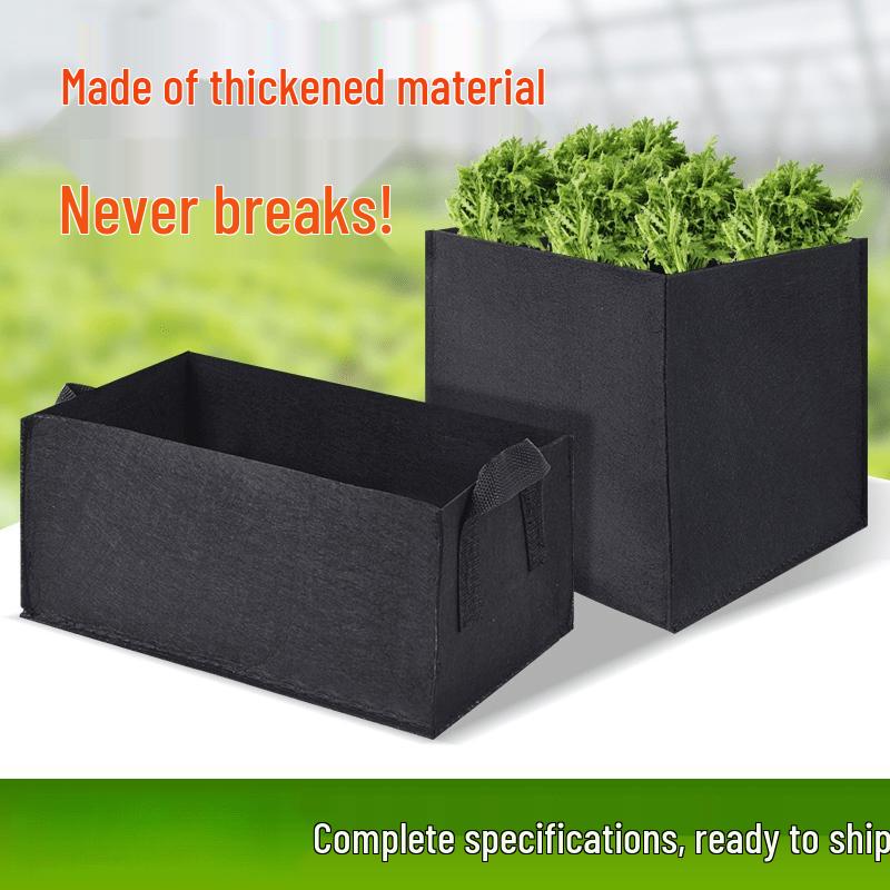 Heavy-Duty Square Vegetable Grow Bag