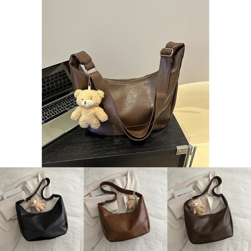 Stylish Casual Large Capacity Tote Bag For Women 2024 New Korean Trend Pu Material