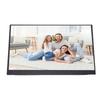 15.6 Inch Portable Screen 1080P HD WiFi USB C HD Multimedia Interface Second External Screen with Stand Built In 2 Speakers for Laptop PC