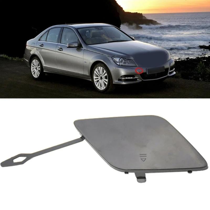 Automotive Accessories for W204 C180 C200 C220 C250 Front Bumper Tow Hook Cover 2048850426 Tow Hook Eye Caps Replacement