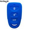Silicone Car Key Cover Holder for Kia Magentis Carens Sonata Sorento Rio Soul Forte for Hyundai Tucson Accent Santa Fe Avante
