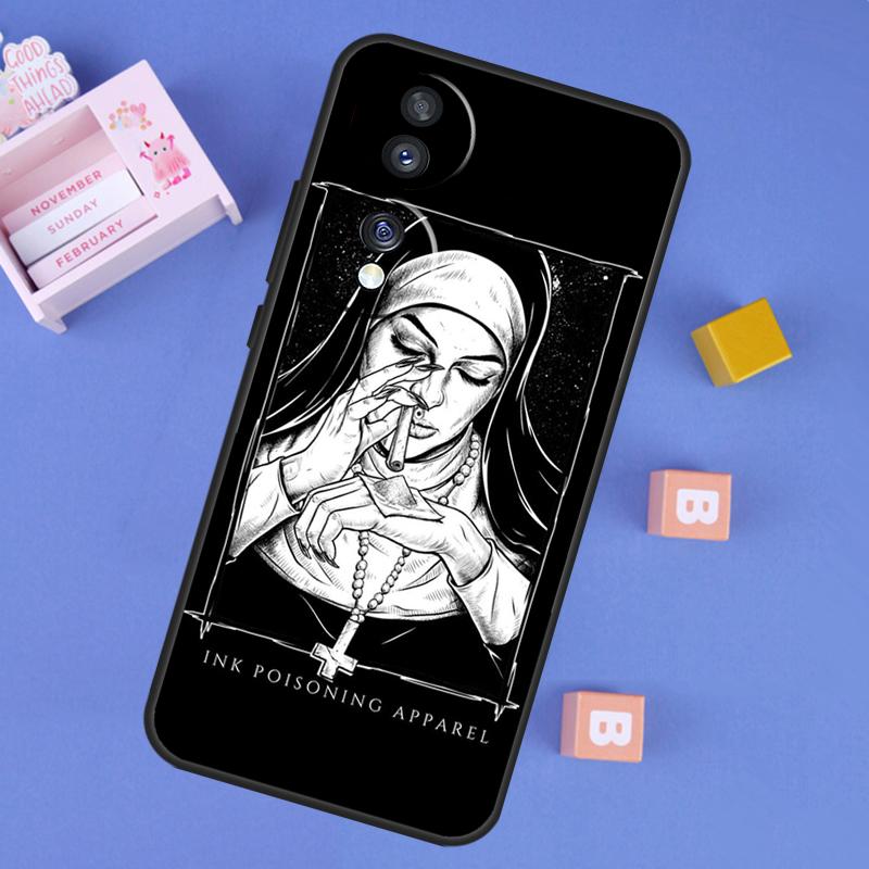 Sister Style Nun Sexy Girl Case For Honor 400 Pro 200 70 90 Lite X9a X9b X9c X9d X8b X8c Win RT Magic 8 5 6 7 Pro Cover