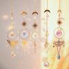 Sunlight Catcher Pendant Outdoor Window Hanging Crystal Hanging Pendants Rainbow Wind Chimes For Home Garden Window Decoration