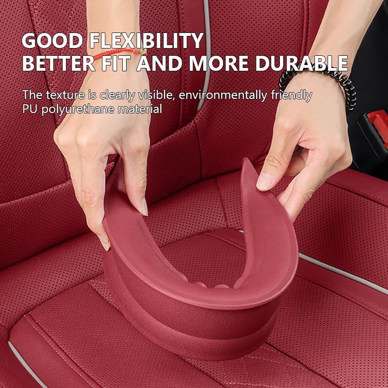 SEAMETAL 1PC Leather Car Seat Gap Filler Seat Leak Proof Filling Strip Universal Side Seam Plug Strip