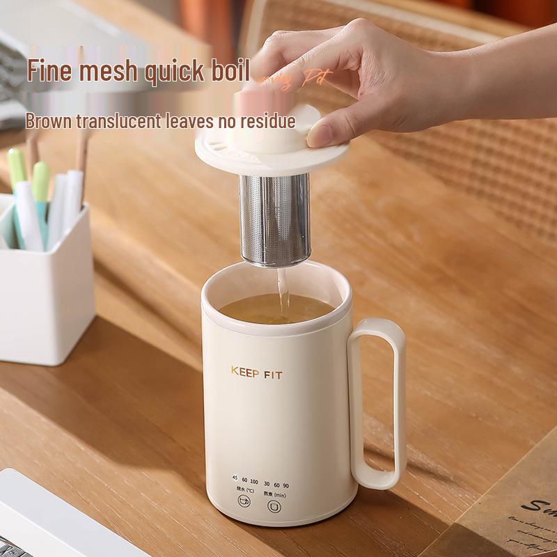 Multi-Use Smart Electric Insulated Travel Cup: Cook, Heat, Stew, and Warm Drinks
