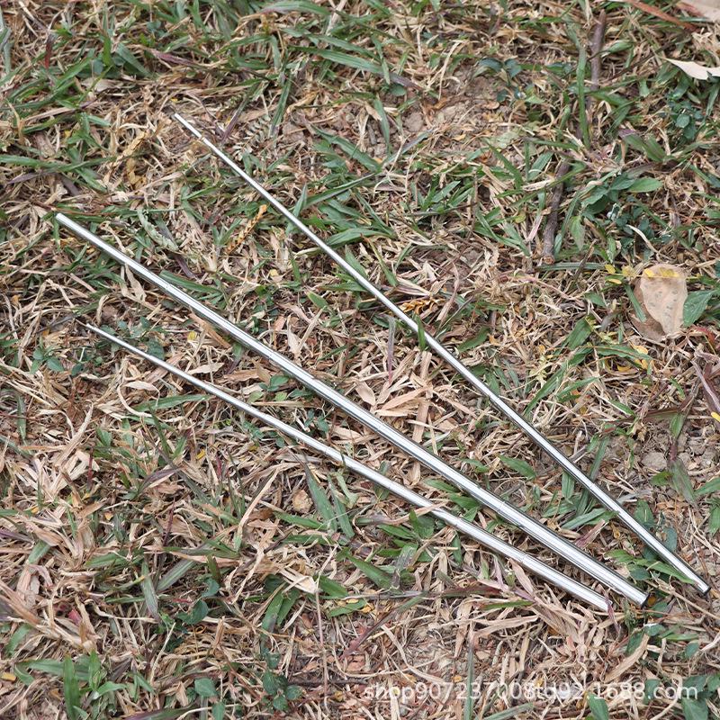 Wysuwana kempingowa dmuchawa do ognia ze stali nierdzewnej: Trwały Teleskopowy Patyk do Rozpalania Ognia