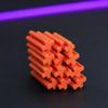Decoration Art 3D Printed Slime Cube Fidget Toy, Squishy Puzzle Stress Relief Toy for Desk Office, Home Creative Geometric Desktop Decor with