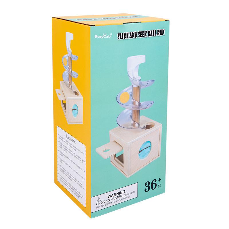 

Ball Track Rolling Tower Toy Set For Preschool Learning And Early Education