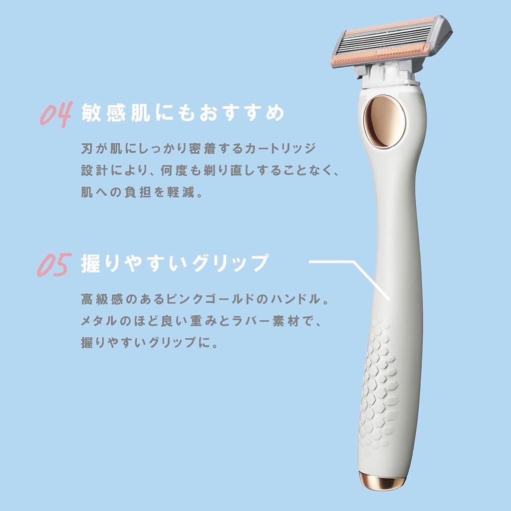 Schick Salon Plus Body Shaver Holder Razor Tone-Up (with blade) - Women's