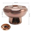 Rose Gold Dry Ice Hot Pot 410 Stainless Steel Dessert Fondue Pot Chinese Hot Pot  Home Kitchen