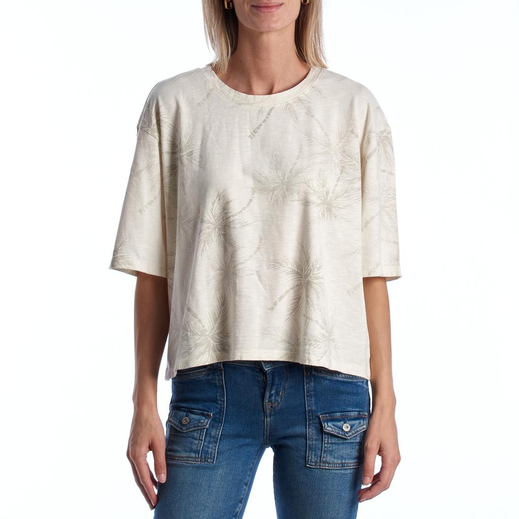 Camiseta Oversize Manga Corta 866972 para Mujer