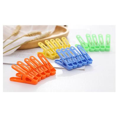 Colorful Spring Clamp For Clotheslines Clothespins Plastic Convenient Laundry Clips Drying Racks  Accessories