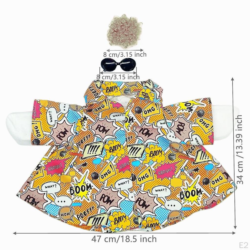 Porch Goose Figurine Outfit Costume Unique Easy To Use Sculpture Clothing Yard Decoration for