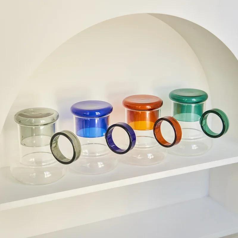 Glass Pitcher with Cup Lid Kettle Glass Set Teaware Teapots Pitcher Water Filters Water Jug Water Carafe Glass Bottle