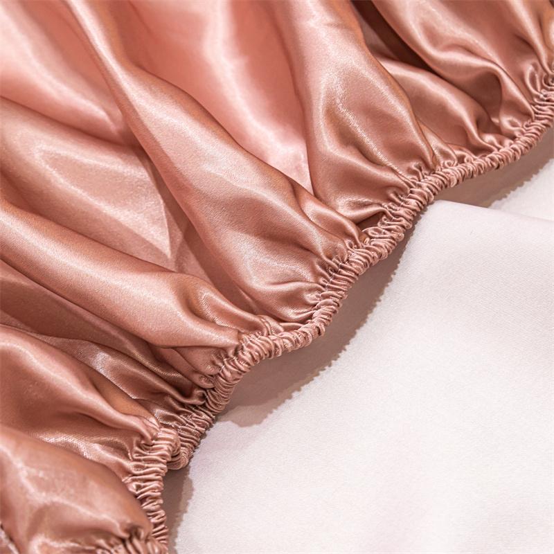 Ice Cooling Fitted Sheet for Queen Bed funda de colchón Cartoon Printed Bed Cover for Kids King Bed Protectors Smooth Bed Sheets