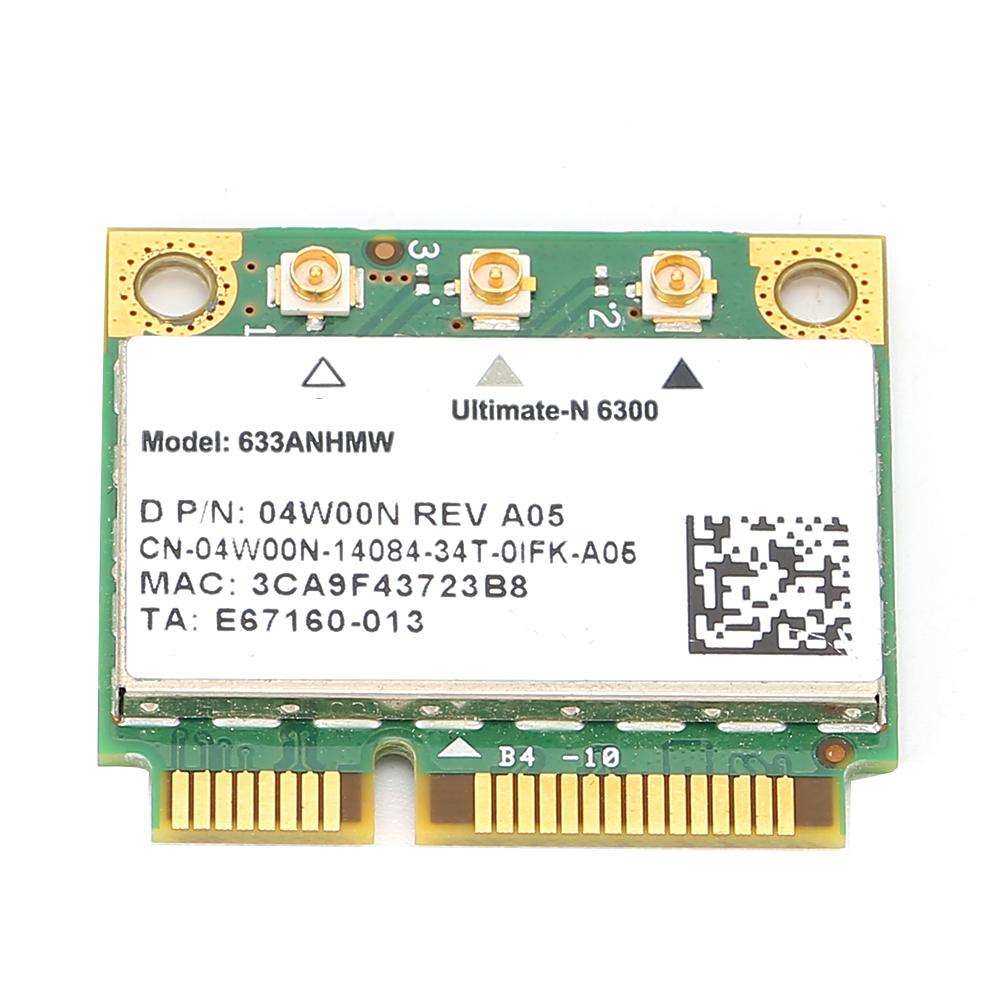 Network Card for Intel6300 DualBand 2.45GHz 802 a g n 450Mbps Mini PCIE Port Wifi