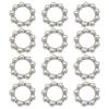 Unique Table Ornaments for Sophisticated Settings Chic Table Accessories Eye Catching Pearls Napkin Rings