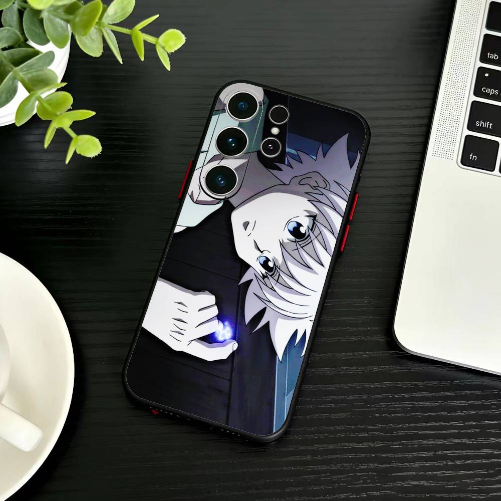 G-Killua Zoldyck K-Hunter X Hunter Phone Case For Samsung S26,S25,S24,S23,S22,S21,S20,Plus,Fe,Lite,Others Black Cover
