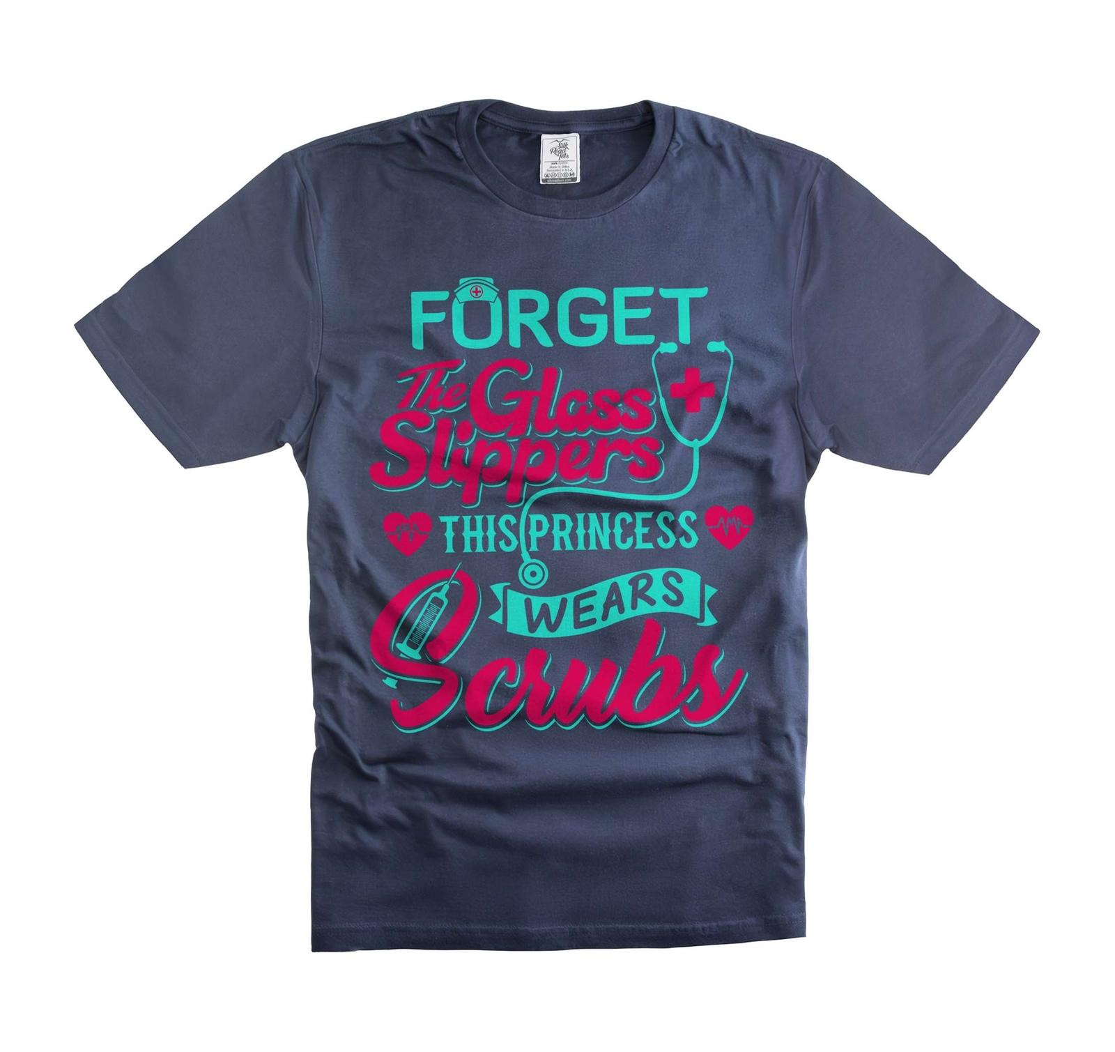 Princess Wear Scrubs Shirt Nurse Scrubs Shirt Nurse Funny Shirt Mother s Day Tee S