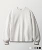 FP142 Flat Long Sleeve Sweatshirt Ivory Kjmt1541