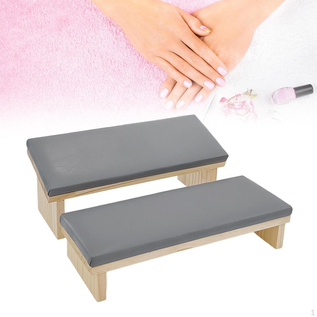 2 sztuki podpórka pod rękę do paznokci, poduszka do manicure, miękka podpórka pod rękę