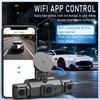 4-channel 360° Panoramic Dash Cam with 3.0-inch HD Display, Wide Angle, Super Night Vision, WiFi Connection, Loop Recording and