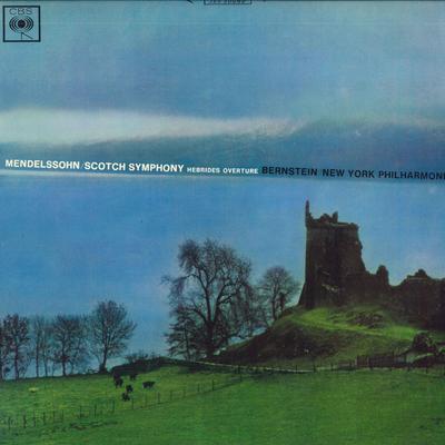 LP Schallplatte LEONARD BERNSTEIN - Mendelssohn: Symphonie Nr. 3 in A mi OS841C CBS Japan Klassisch Gebraucht