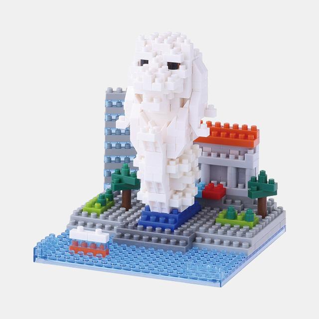 [Bandai] Nanoblock Merlion Miniature Building Block Kit