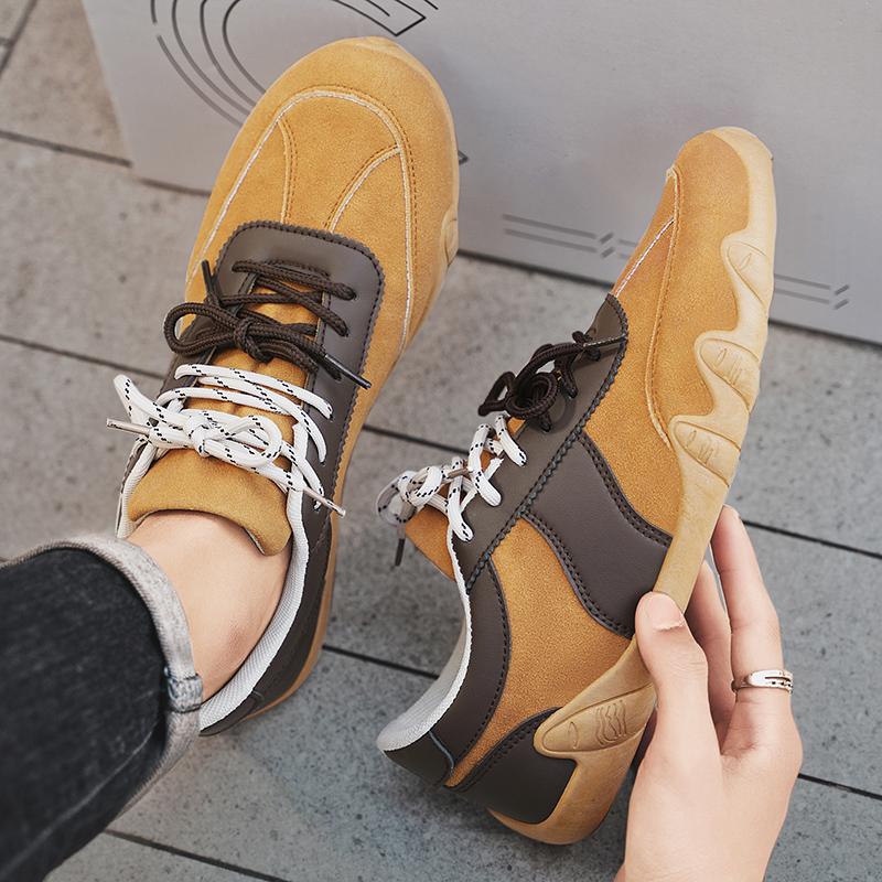 Fashion New Men's Flat Training Shoes Comfortable Versatile Spring Trend Soft Bottom Hiking Casual Forrest Gump Shoes Zapatillas Hombre