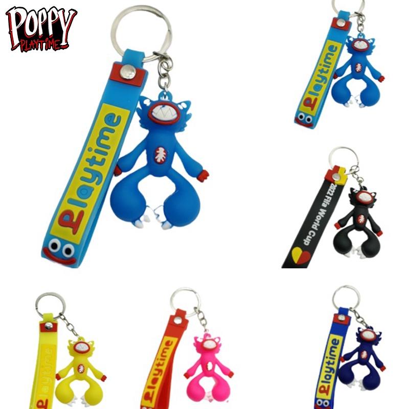 Poppy Playtime Toy Doll Keychain Huggy Wuggy Pendant For Kids Bag Accessories